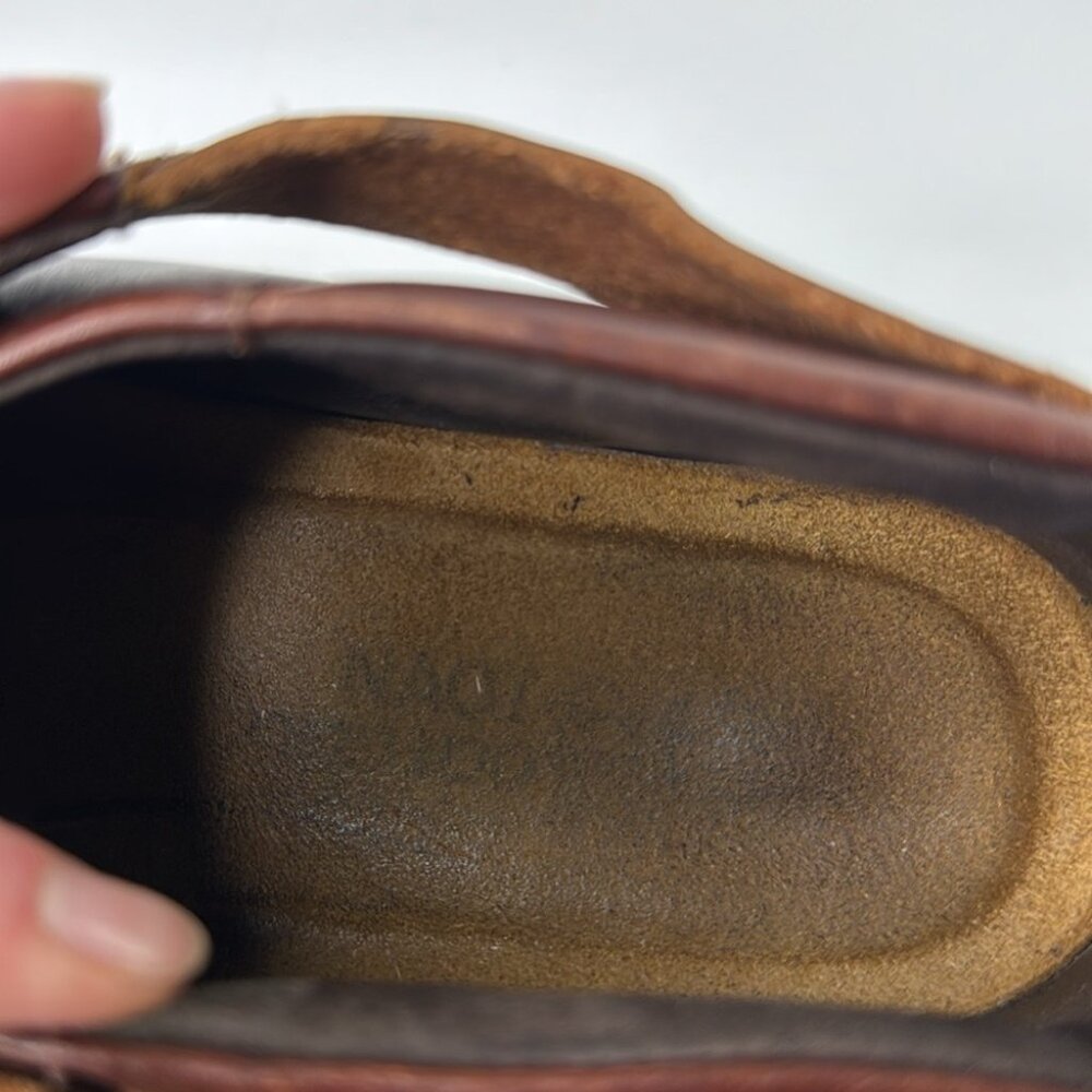 SOLD - Naot Tan Leather Loafer Shoes size 39 - Picture 11 of 14